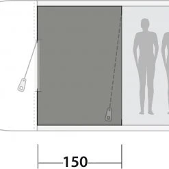 Easy Camp Palmdale 300 Tapijt, Grijs -Campz-winkel easy camp palmdale 300 carpet 2