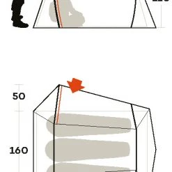 Ferrino Lightent 3 Pro Tent, Grijs -Campz-winkel ferrino lightent 3 pro tent light grey 3