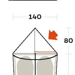 Ferrino Manaslu 2 Tent, Oranje -Campz-winkel ferrino manaslu 2 tent orange 3