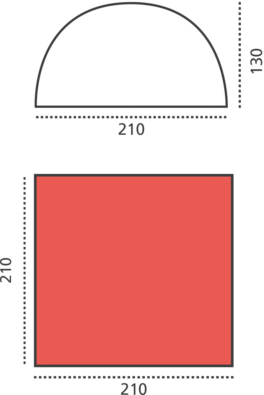 Grand Canyon Tonto Beach Tent 4, Turquoise 10 Grand Canyon Tonto Beach Tent 4, Turquoise - Afbeelding 8