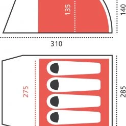 Grand Canyon Topeka 4 Tent, Blauw 21 Grand Canyon Topeka 4 Tent, Blauw -Campz-winkel grand canyon topeka 4 tent capulet olive 10