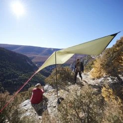Grand Canyon Zuni 4 Dakzeil, Olijf -Campz-winkel grand canyon zuni 4 tarp mojave desert 9