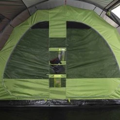High Peak Ancona 4.0 Tent, Grijs/groen -Campz-winkel high peak ancona 40 tent light grey dark grey green 6