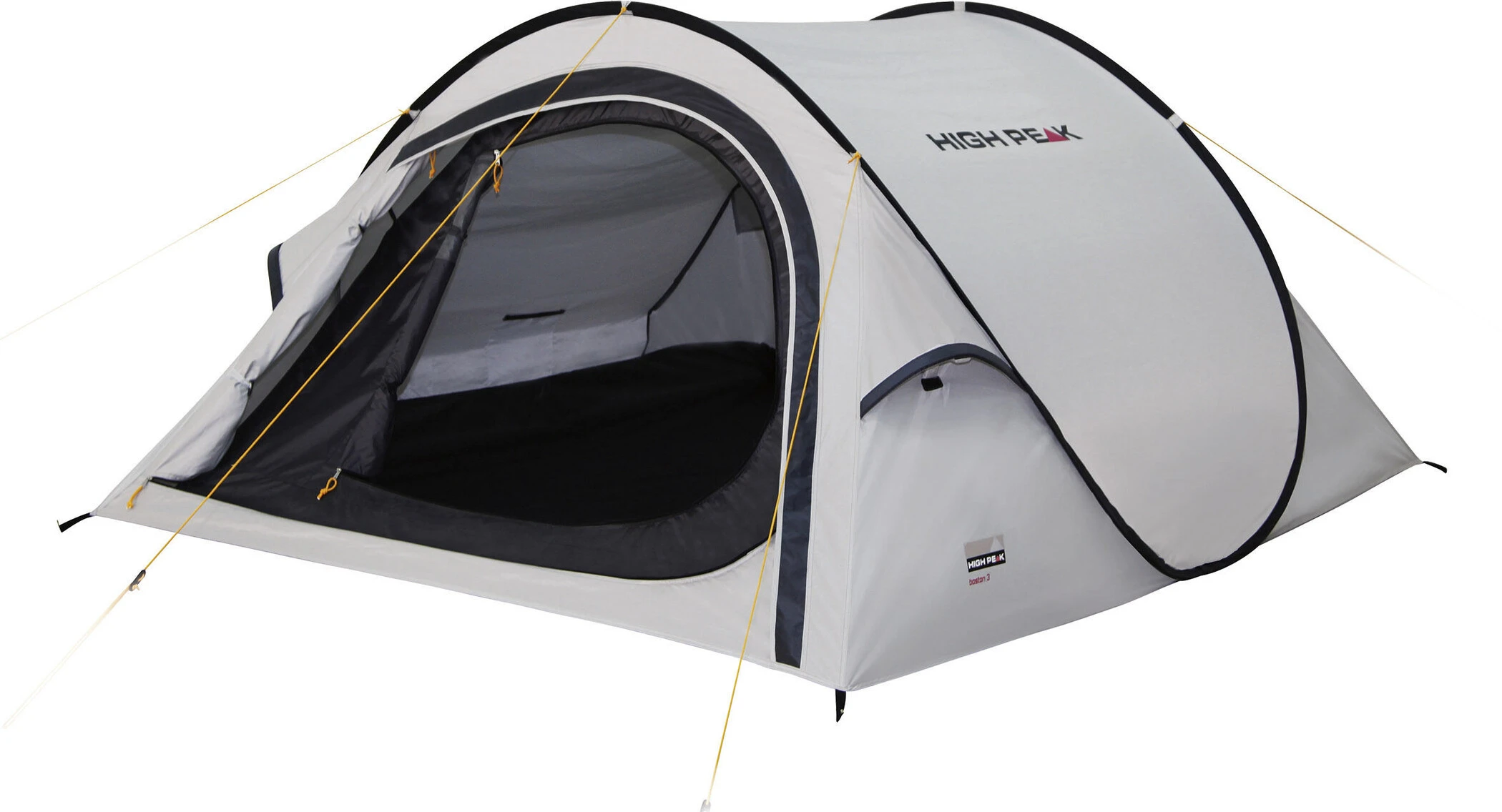 High Peak Boston 3 Tent, Grijs 3 High Peak Boston 3 Tent, Grijs