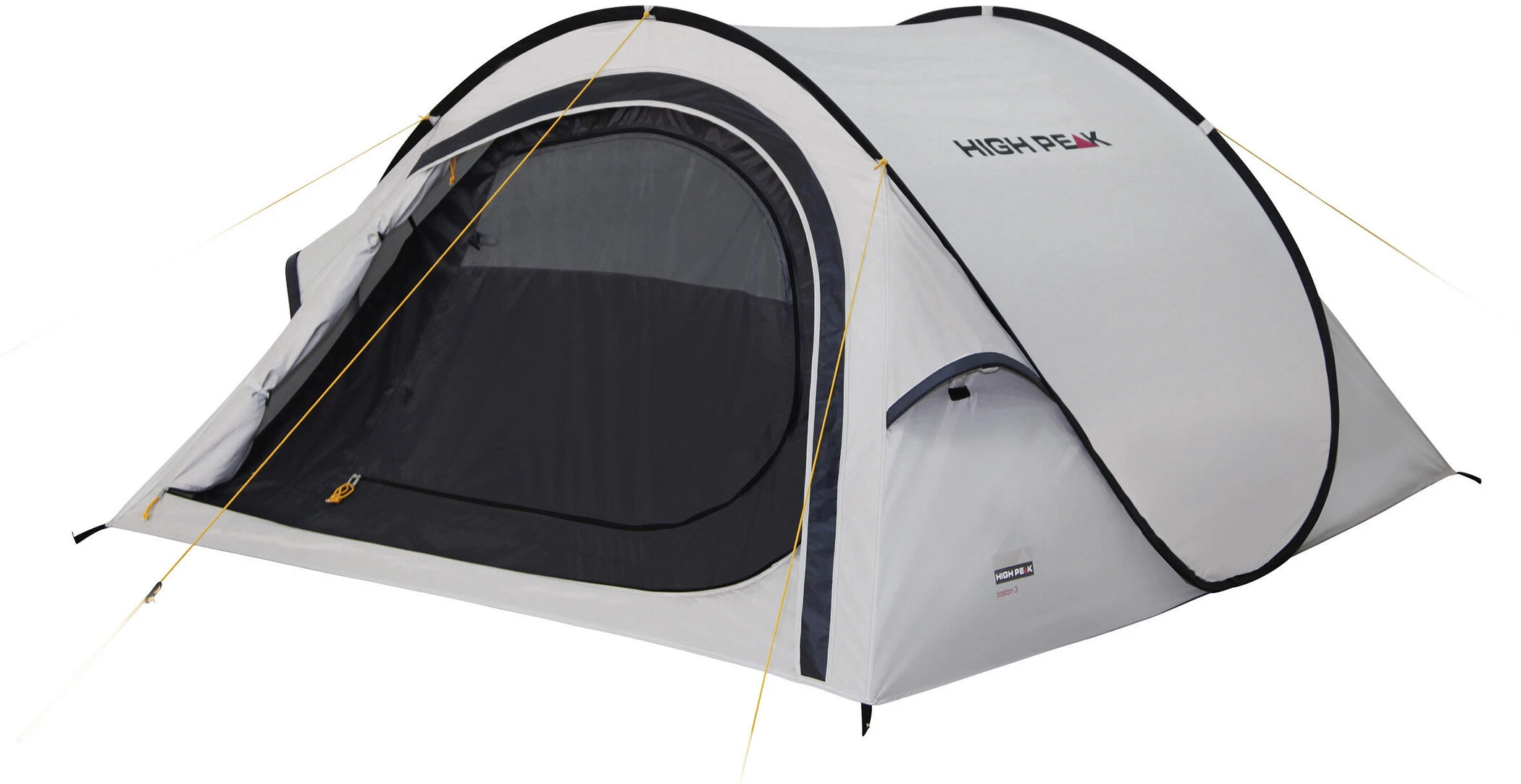 High Peak Boston 3 Tent, Grijs 4 High Peak Boston 3 Tent, Grijs - Afbeelding 2