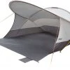 High Peak Cordoba 80 Strandtent, Grijs -Campz-winkel high peak cordoba 80 beach shelter aluminium dark grey 1