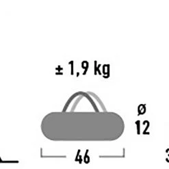 High Peak Kingfisher 2 LW Tent, Olijf/rood -Campz-winkel high peak kingfisher 2 lw tent pesto red 4