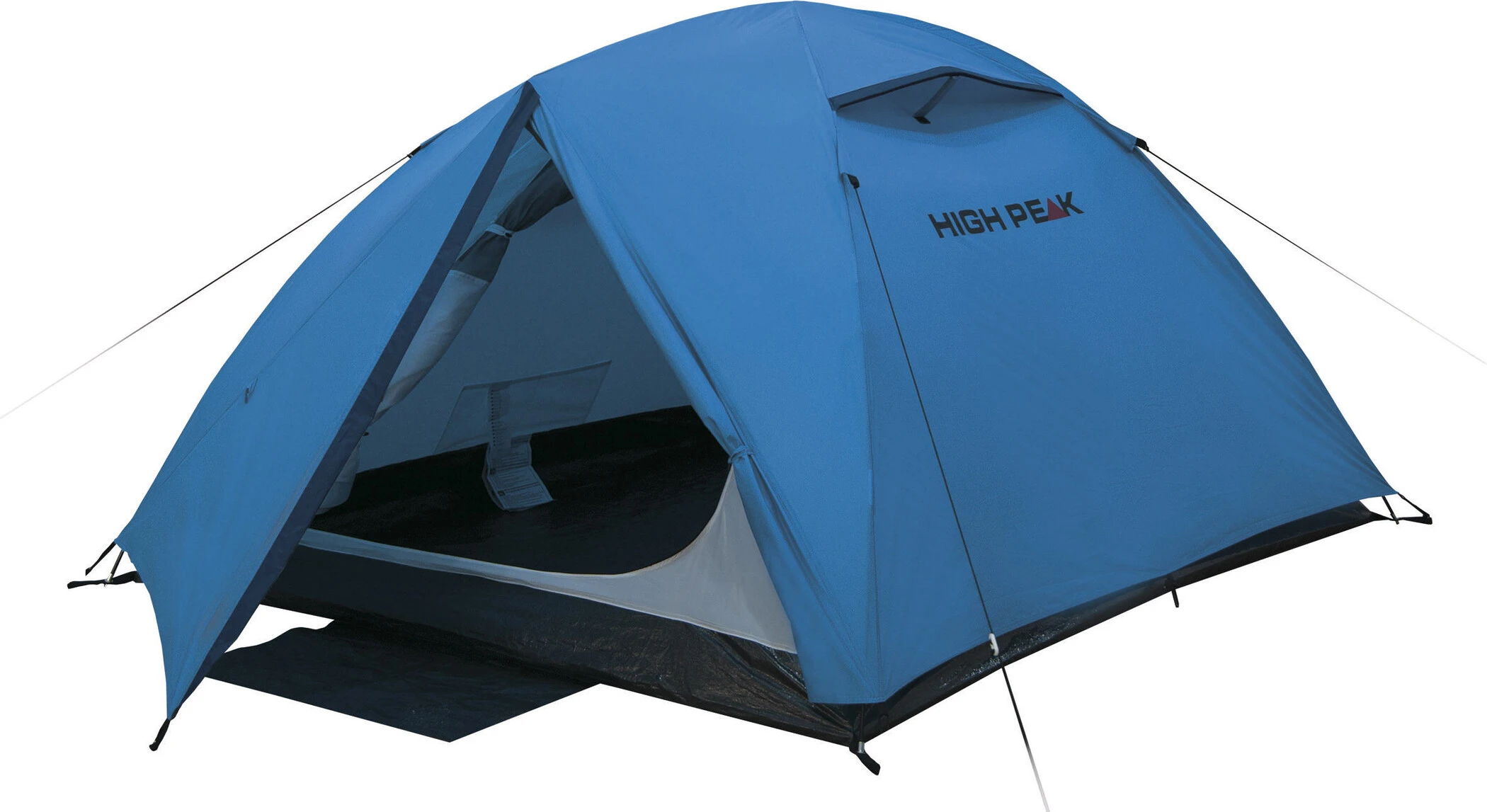 High Peak Kingston 3 Tent, Blauw 3 High Peak Kingston 3 Tent, Blauw