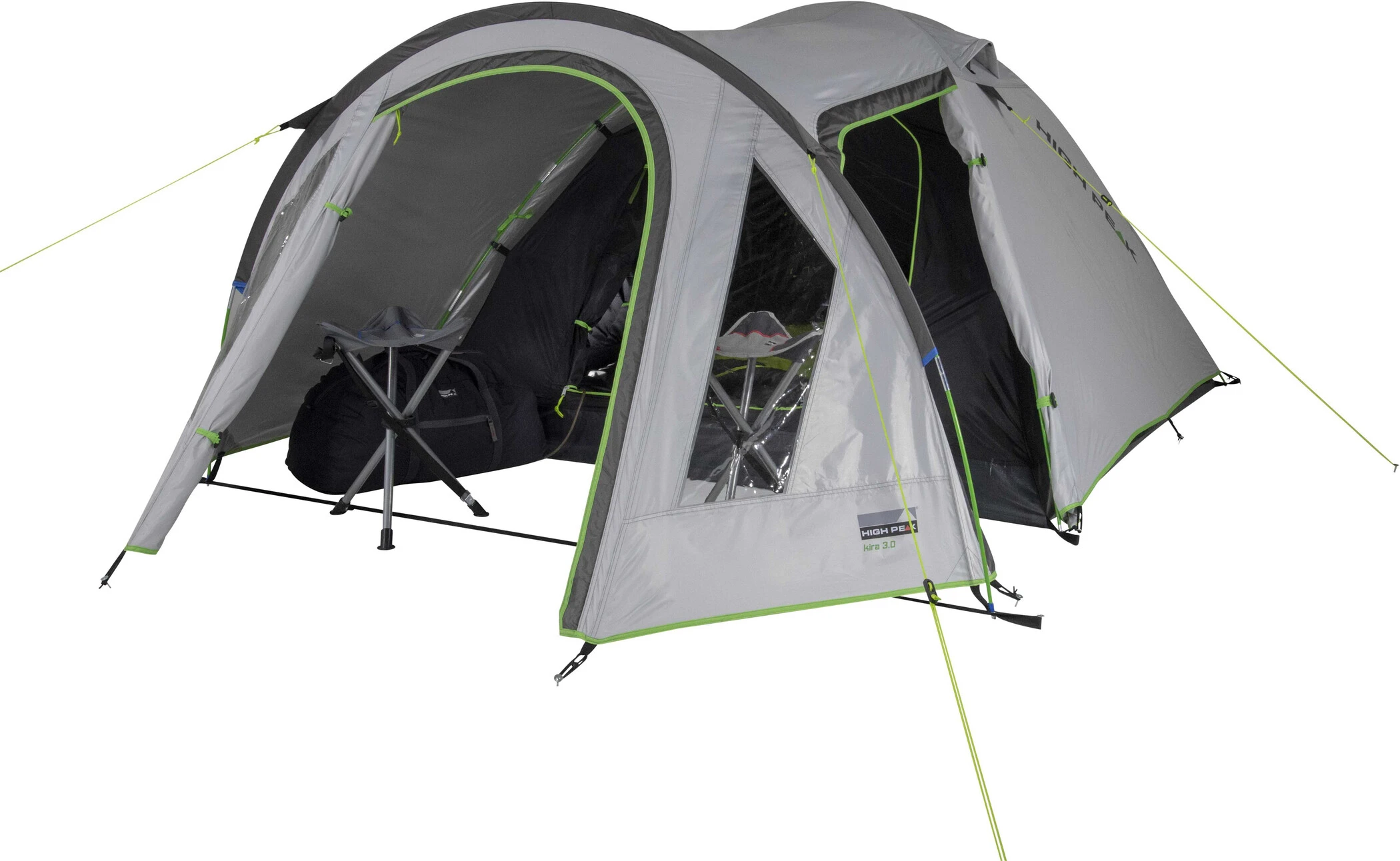 High Peak Kira 3.0 Tent, Grijs 6 High Peak Kira 3.0 Tent, Grijs - Afbeelding 4