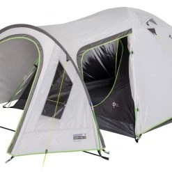 High Peak Kira 4.0 Tent, Grijs -Campz-winkel high peak kira 40 tent nimbus grey 3