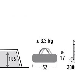 High Peak Kite 3 Tent, Olijf 7 High Peak Kite 3 Tent, Olijf -Campz-winkel high peak kite 3 tent pesto red 3