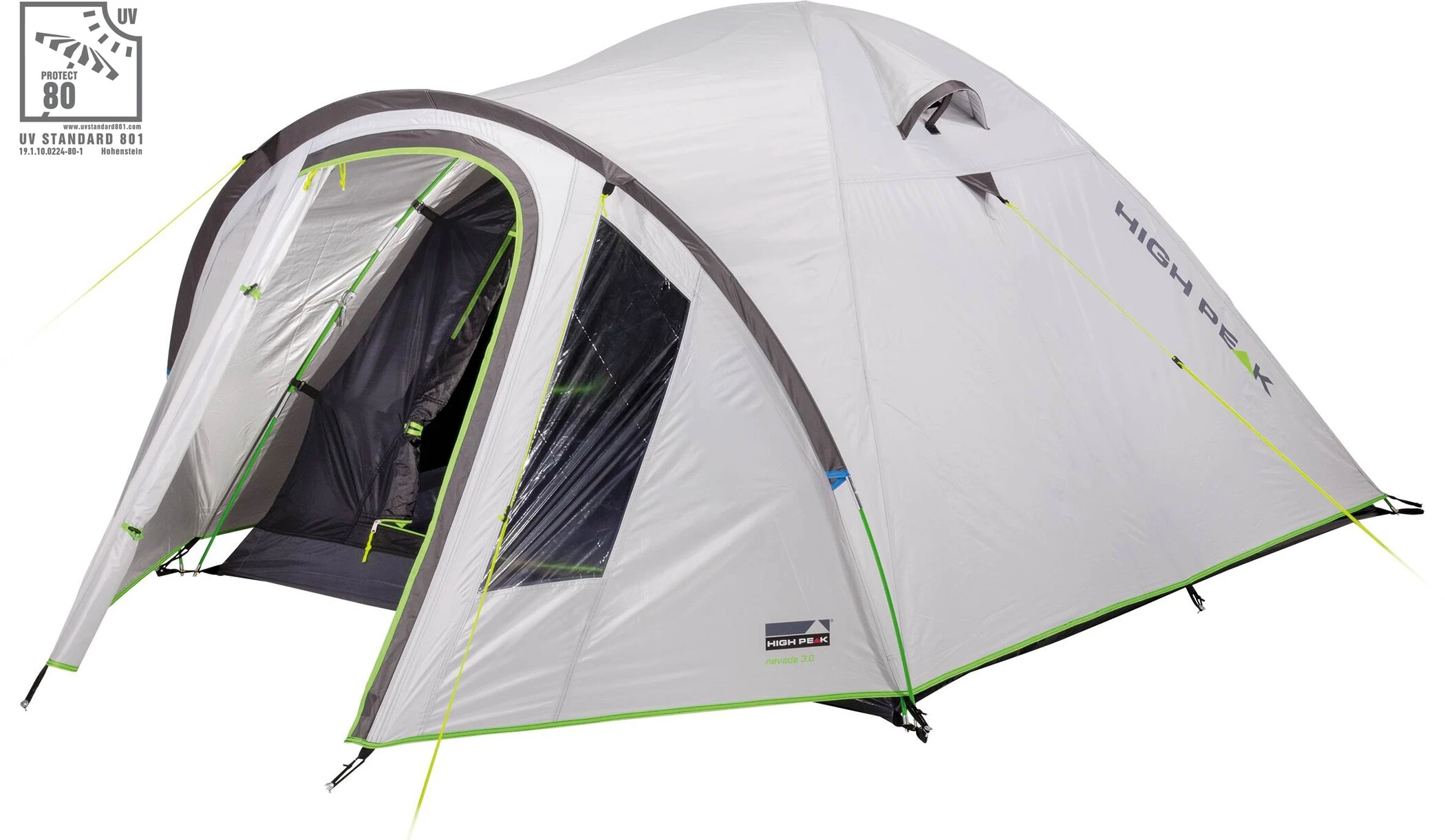 High Peak Nevada 4.0 Tent, Grijs 4 High Peak Nevada 4.0 Tent, Grijs - Afbeelding 2