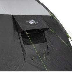 High Peak Santiago 5.0 Tent, Grijs/groen -Campz-winkel high peak santiago 50 tent light grey dark grey green 4