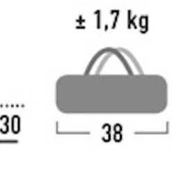 High Peak Siskin 2.0 Tent, Groen/rood -Campz-winkel high peak siskin 20 tent pesto red 6