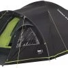 High Peak Talos 4 Tent, Zwart/groen -Campz-winkel high peak talos 4 tent dark grey green 1