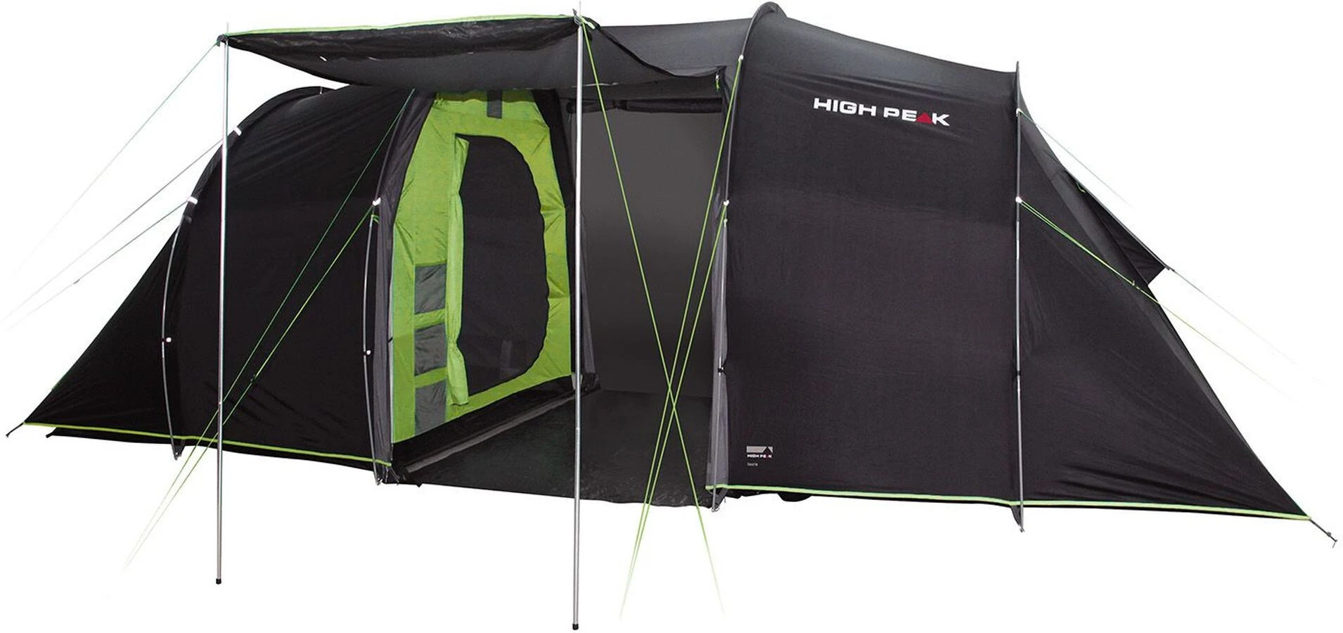 High Peak Tauris 4 Tent, Zwart 3 High Peak Tauris 4 Tent, Zwart