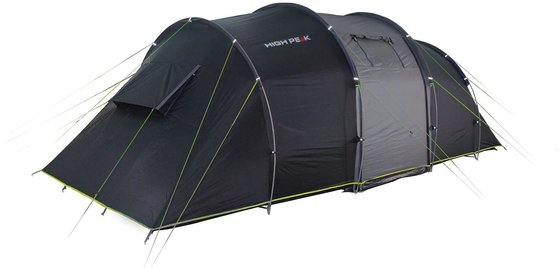High Peak Tauris 4 Tent, Zwart 4 High Peak Tauris 4 Tent, Zwart - Afbeelding 2