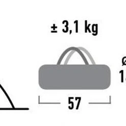 High Peak Texel 3 Tent, Blauw 15 High Peak Texel 3 Tent, Blauw -Campz-winkel high peak texel 3 zelt blau grau 7