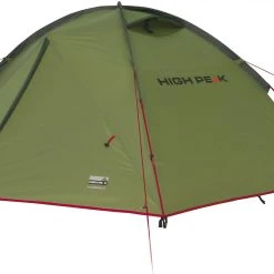 High Peak Woodpecker 3 LW Tent, Olijf/rood