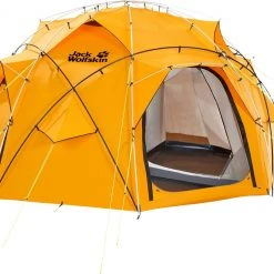 Jack Wolfskin Base Camp Dome Tent, Geel