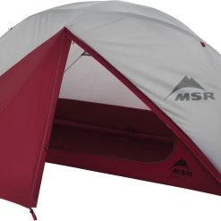 Campz-winkel 6 MSR Elixir 1 Tent, Grijs/rood