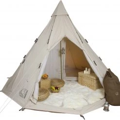 Nordisk Alfheim 12.6 M² Tent Technisch Katoen, Beige -Campz-winkel nordisk alfheim 126 m tent technical cotton natural 3