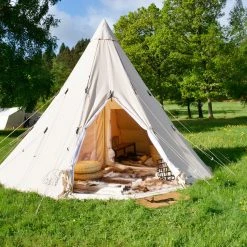 Nordisk Alfheim 19.6 M² Tent Technisch Katoen, Beige -Campz-winkel nordisk alfheim 196 m tent technical cotton natural 3