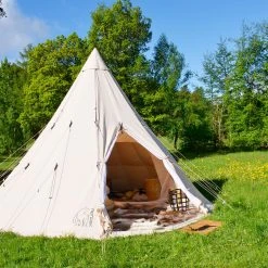 Nordisk Alfheim 19.6 M² Tent Technisch Katoen, Beige -Campz-winkel nordisk alfheim 196 m tent technical cotton natural 4