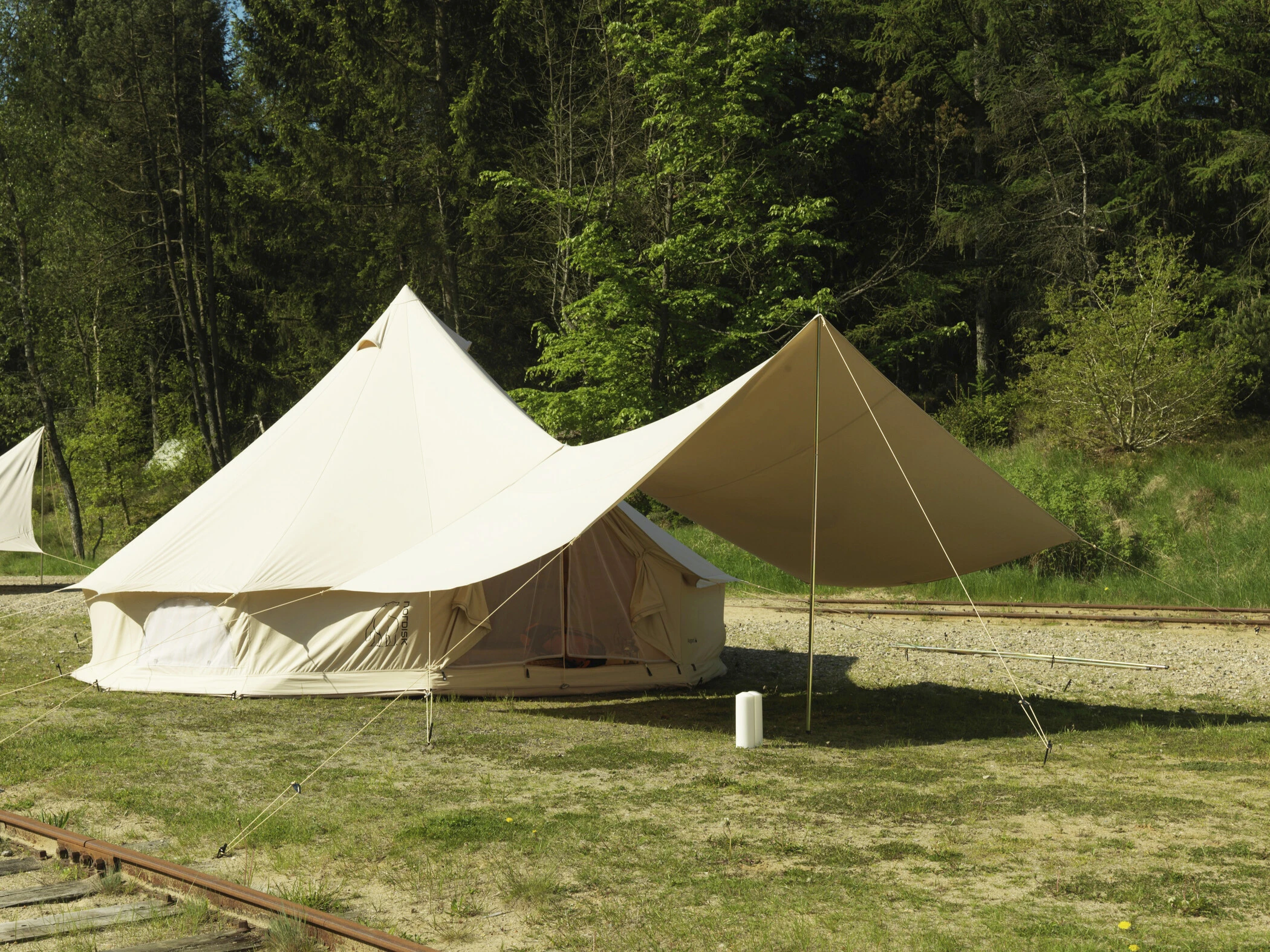 Nordisk Asgard 19.6 M² Tent Technisch Katoen, Beige 6 Nordisk Asgard 19.6 M² Tent Technisch Katoen, Beige - Afbeelding 4