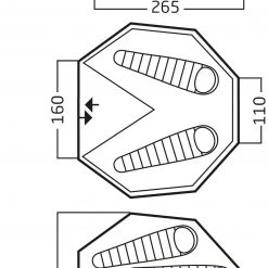 Nordisk Asgard 7.1 Denim Tent, Blauw -Campz-winkel nordisk asgard 71 denim tent denim 8