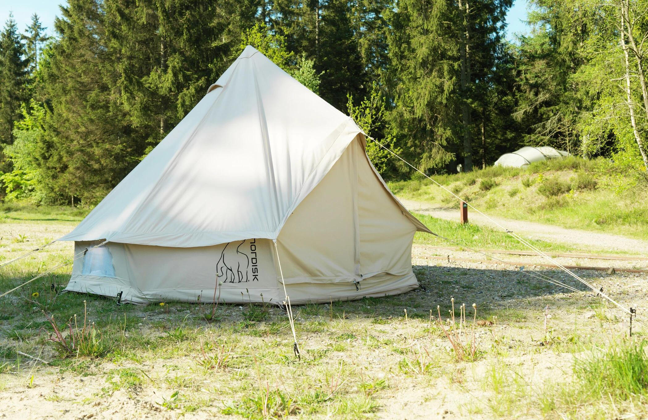 Nordisk Asgard 7.1 M² Tent Technisch Katoen, Beige 6 Nordisk Asgard 7.1 M² Tent Technisch Katoen, Beige - Afbeelding 4