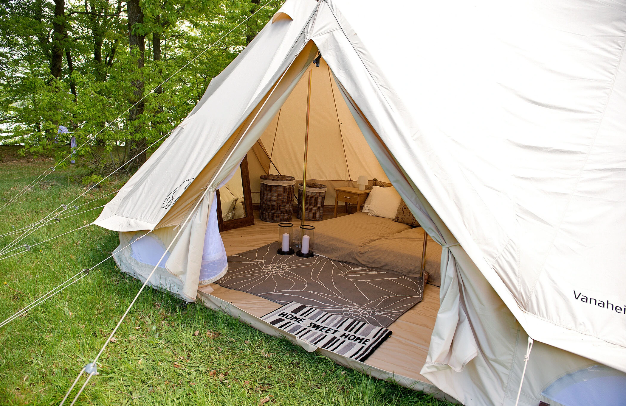 Nordisk Vanaheim 40 M² Tent Technisch Katoen, Beige 7 Nordisk Vanaheim 40 M² Tent Technisch Katoen, Beige - Afbeelding 5