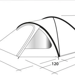 Outwell Cloud 4 Tent, Blauw -Campz-winkel outwell cloud 4 tent blue 18