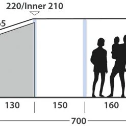 Outwell Hayward Lake 6ATC Tent, Blauw 29 Outwell Hayward Lake 6ATC Tent, Blauw -Campz-winkel outwell hayward lake 6atc tent 13