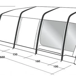 Outwell Hayward Lake 6ATC Tent, Blauw 31 Outwell Hayward Lake 6ATC Tent, Blauw -Campz-winkel outwell hayward lake 6atc tent 15