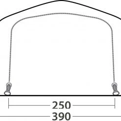 Outwell Wood Lake 6ATC Tent, Blauw/wit -Campz-winkel outwell wood lake 6atc tent navy night 11