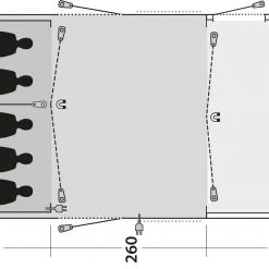 Outwell Yosemite Lake 5TC Tent, Olijf/wit 39 Outwell Yosemite Lake 5TC Tent, Olijf/wit -Campz-winkel outwell yosemite lake 5tc tent dark leaf 18
