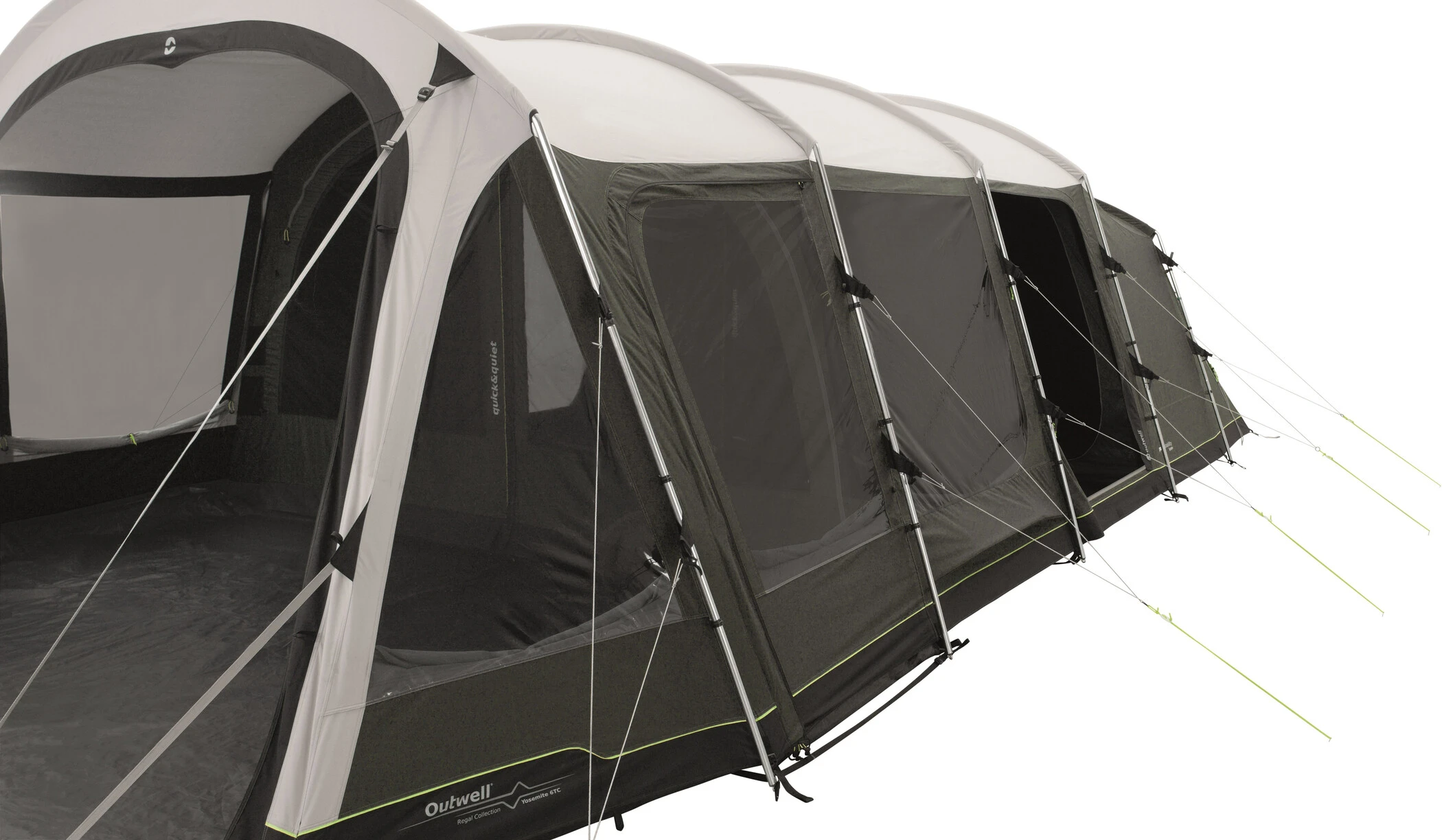 Outwell Yosemite Lake 6TC Tent, Olijf/wit 15 Outwell Yosemite Lake 6TC Tent, Olijf/wit - Afbeelding 13