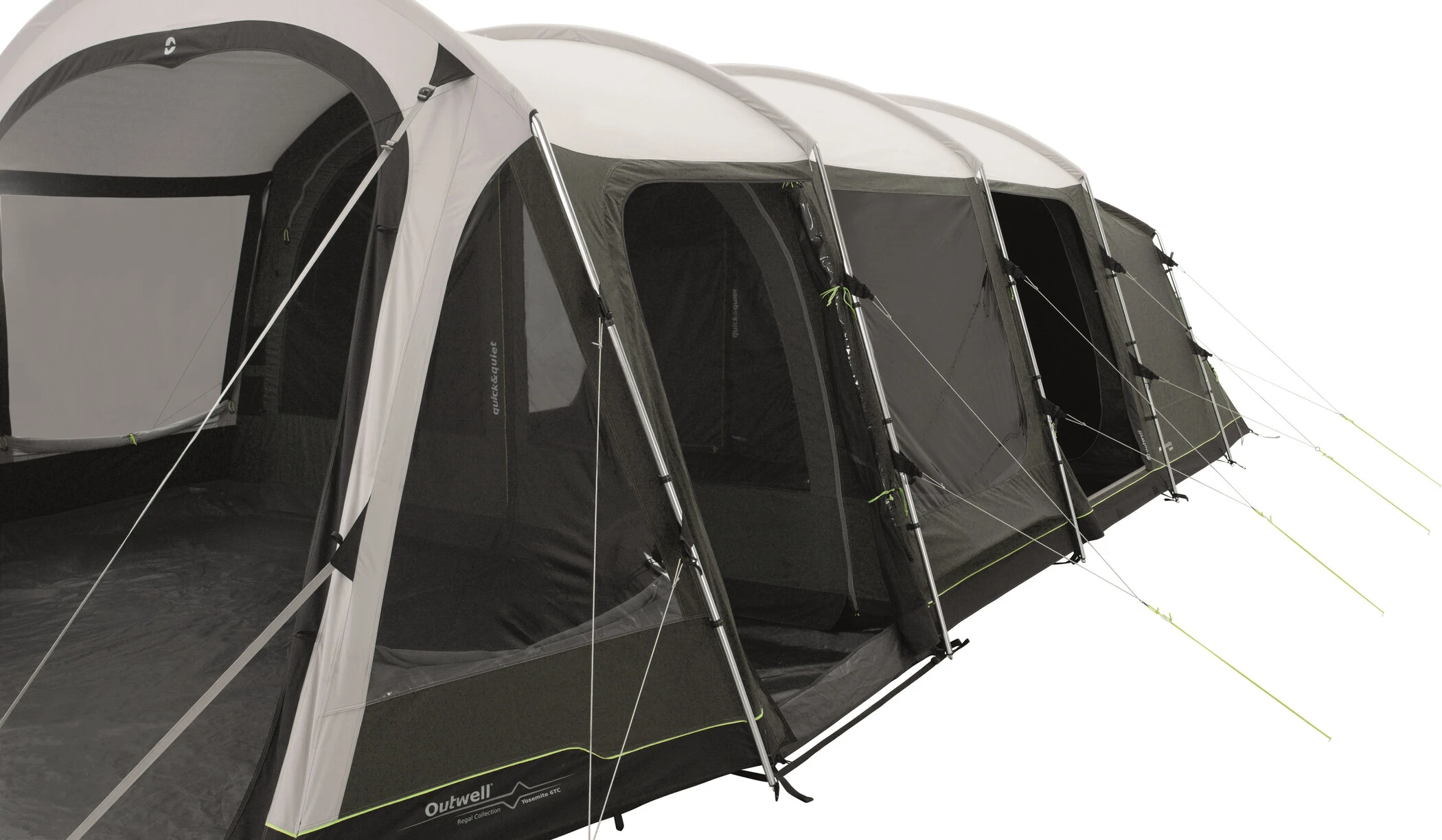 Outwell Yosemite Lake 6TC Tent, Olijf/wit 22 Outwell Yosemite Lake 6TC Tent, Olijf/wit - Afbeelding 20