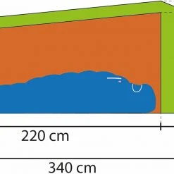 Rejka Antao II Light Tent, Groen -Campz-winkel rejka antao ii light tent emerald green 3
