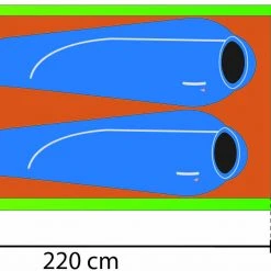 Rejka Antao II Light Tent, Groen -Campz-winkel rejka antao ii light tent emerald green 4