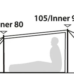 Robens Arch 2 Tent, Rood -Campz-winkel robens arch 2 tent 9