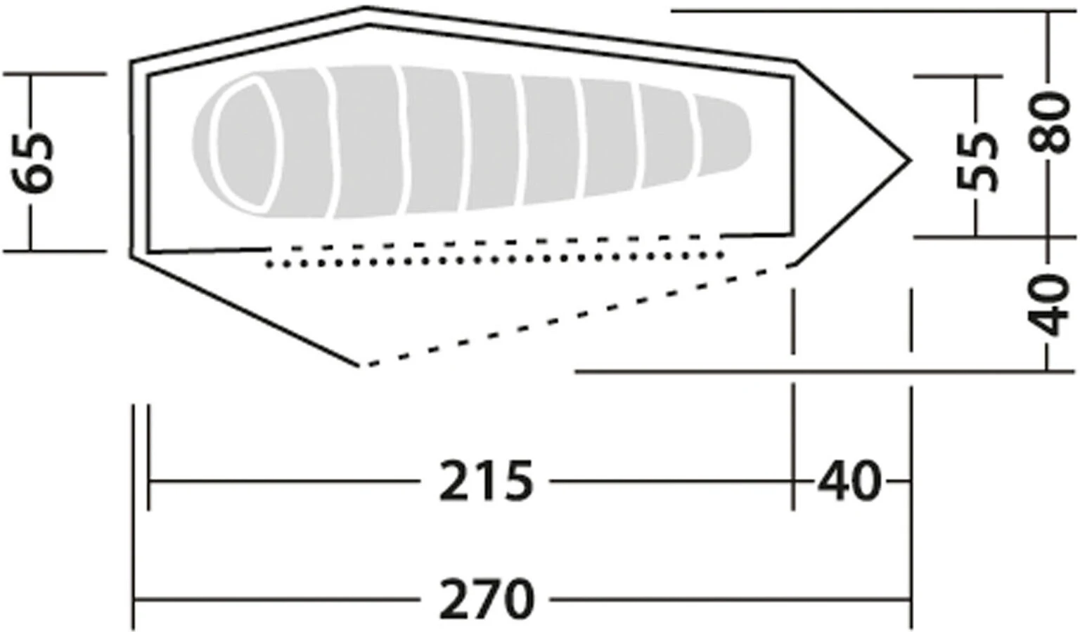 Robens Arrow Head Tent, Rood 12 Robens Arrow Head Tent, Rood - Afbeelding 10