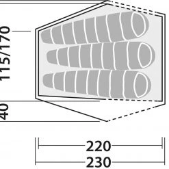 Robens Chaser 3XE Tent, Olijf 41 Robens Chaser 3XE Tent, Olijf -Campz-winkel robens chaser 3xe tent dark green 19