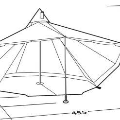 Robens Chinook Ursa TP Tent, Olijf -Campz-winkel robens chinook ursa tp tent dark green 19