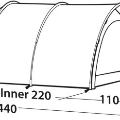 Robens Goshawk 4 Tent, Olijf -Campz-winkel robens goshawk 4 tent green 12