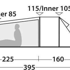 Robens Nordic Lynx 3 Tent, Olijf -Campz-winkel robens nordic lynx 3 tent dark green 32