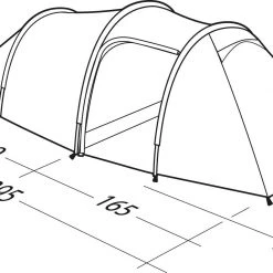 Robens Pioneer 2EX Tent, Rood -Campz-winkel robens pioneer 2ex tent red 4