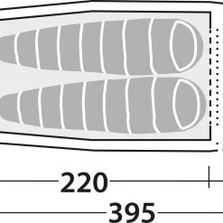 Robens Pioneer 2EX Tent, Rood -Campz-winkel robens pioneer 2ex tent red 5