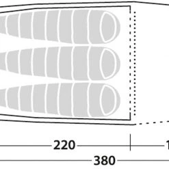 Robens Pioneer 3EX Tent, Rood -Campz-winkel robens pioneer 3ex tent red 10